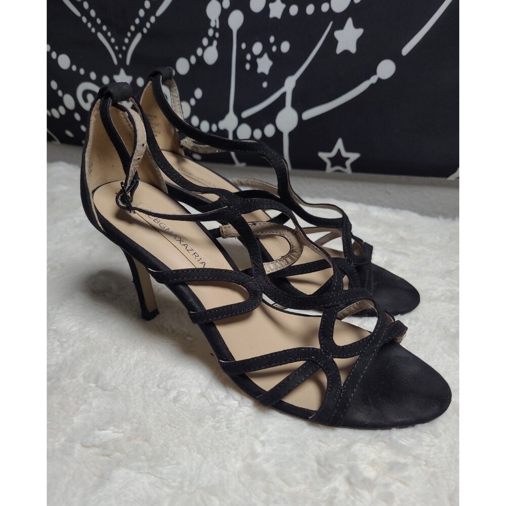 Bcbgmaxazria  Strappy Ankle Stiletto Heels  7 Cocktail Party Formal
